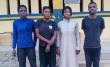 Police Showcase Woman and Neighbors Who Conspired to Steal Her Cousin's Six-Month-Old Baby for Sale in Abuja
