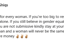 Stay Single for Gender Equality: A Kenyan Woman's Advice to Women