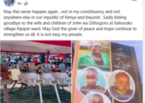 Photos from the Funeral of Kenyan Woman and Her Three Children Tragically Taken Before Her Death