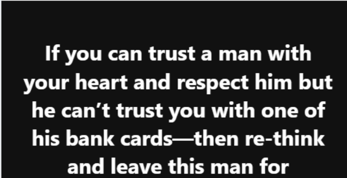 Women Should Distance Themselves from Men Who Can’t Trust Them with Their Bank Cards, Says Ghanaian Lawyer