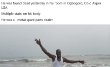 Businessman Discovered Deceased with Multiple Stab Wounds in Rivers