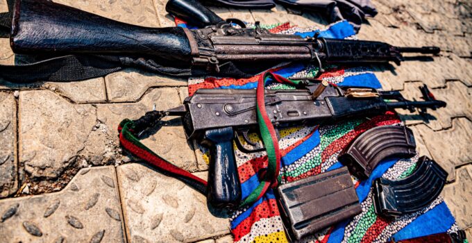 NSCDC Apprehends Four Suspects for Illegal Firearm Possession, Gunrunning, Kidnapping, and Banditry