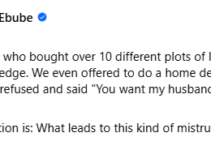 What Causes Mistrust in Marriage? Nigerian Realtor Questions After Client Acquires 10 Plots of Land Without Her Husband’s Knowledge