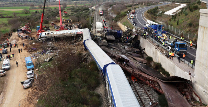 Freight Train Footage Prior to Tempe Collision Submitted to Investigating Judge | eKathimerini.com