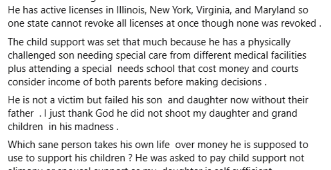 Dr. Ikenna Erinne: Grateful That He Didn't Harm My Daughter and Grandchildren in His Madness - Francis Van-Lare Defends Substantial Child Support Payment