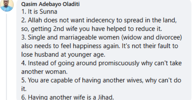 Bringing Joy Back: Nigerian Man Shares His Reasons for Taking a Second Wife to Support Marriageable Women, Widows, and Divorcees