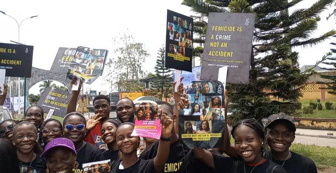 Amnesty, Others Rally Against Femicide in Calabar