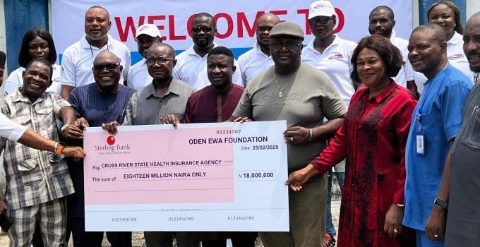 Oden Ewa Secures Health Insurance for 1500 Cross Riverians