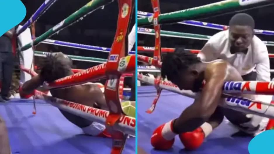 Nigerian Boxer Segun Olanrewaju Loses Consciousness and Passes Away in the Ring During Fight in Ghana (Video)