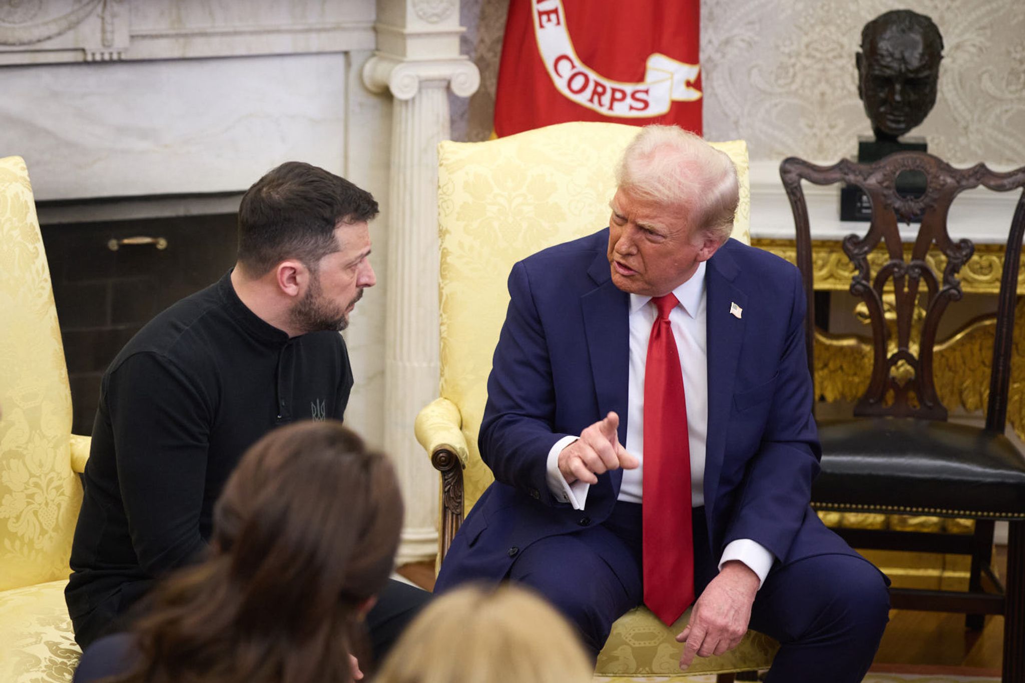 German leader: Trump's conduct with Zelensky 'took my breath away'