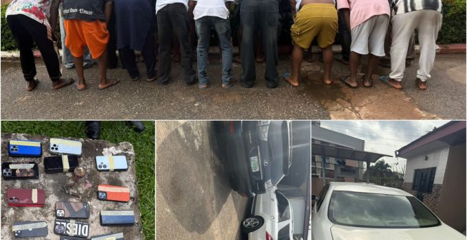 EFCC Arrests 19 Suspected Yahoo Fraudsters in Benin City