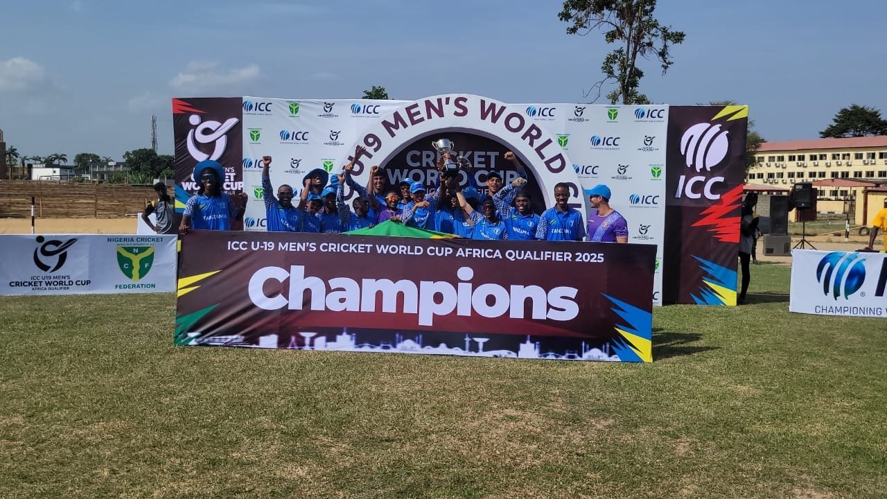 243e000a 3919 440b a400 fb3cb7c0ca7e Tanzania U19 Men's Cricket Team emerges Champions, qualify for 2026 ICC U19 Men's World Cup