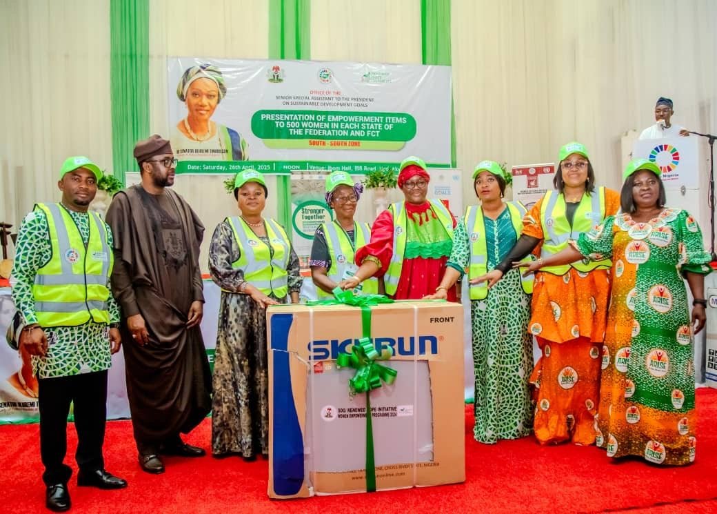 5c4f9f02 c539 44ea 8914 828f608dd6bd Nigeria's First Lady Empowers 500 Women in A'Ibom
