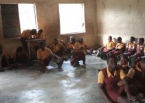 Over 312 students study on bare floor in Cross River