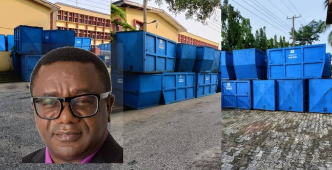 Orok Duke: NDDC delivers another 79 sets of waste bins to Cross River