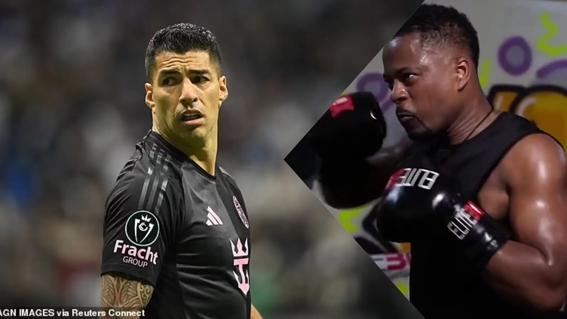 You Can Bite Me: Patrice Evra calls out Luis Suarez for cage fight You Can Bite Me: Patrice Evra calls out Luis Suarez for cage fight