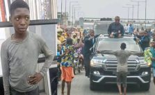 Teen who blocked Peter Obi’s convoy regains freedom after months in Kirikiri