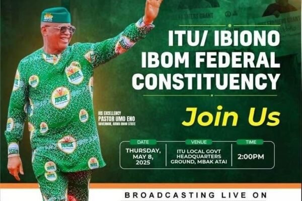 77f607db 188d 47a6 a95b a8b3bbb412b3 Gov Eno Storms Itu/Ibiono For Town Square Meeting/Empowerment Today