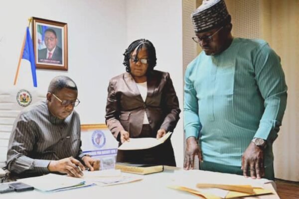 IMG 20250513 WA0109 1 Gov Otu Signs Senior Citizens, Road Maintenance Bills into law