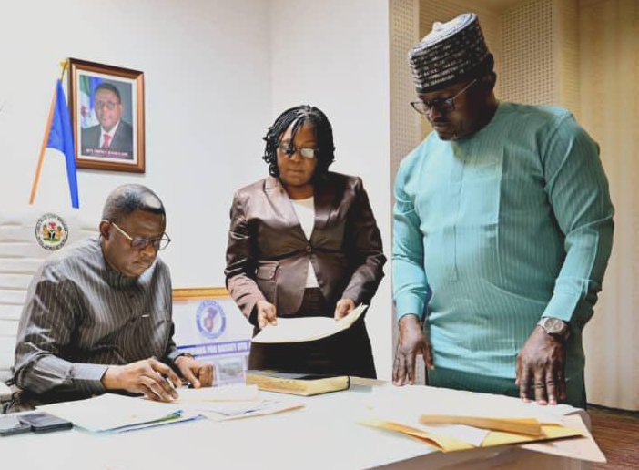 IMG 20250513 WA0109 1 Gov Otu Signs Senior Citizens, Road Maintenance Bills into law
