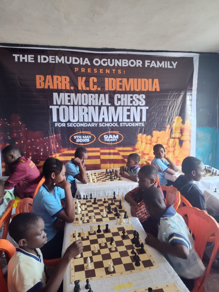 Family hosts chess tournament in memory of late Barr. Kehinde Idemudia