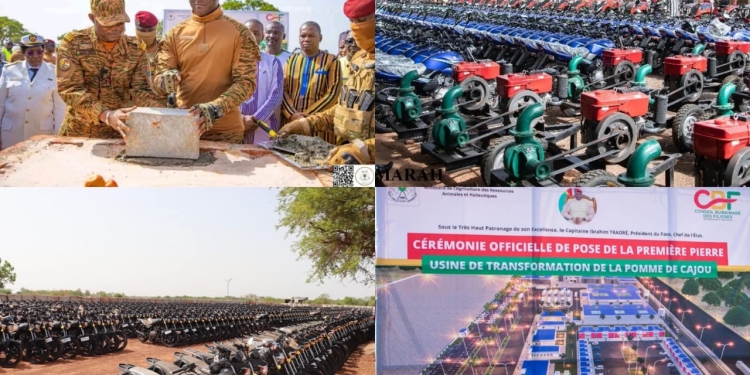 Burkina Faso: President Traoré hails progress work at Bobo-Dioulasso, Ouagadougou