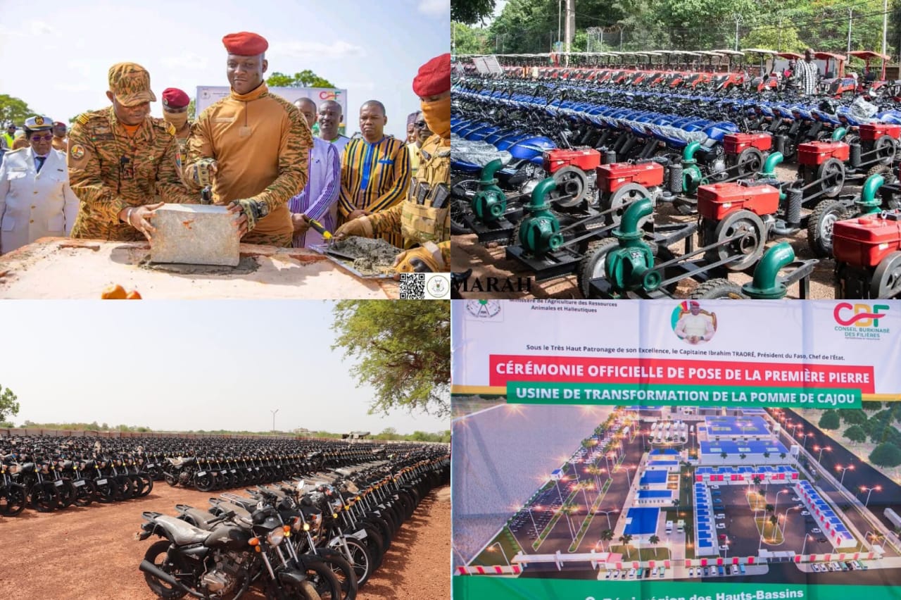 Burkina Faso: President Traoré hails progress work at Bobo-Dioulasso, Ouagadougou
