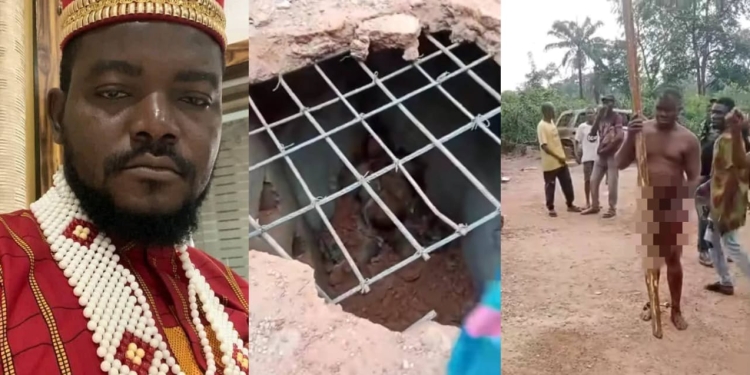 Native doctor napped for burying pregnant woman, others alive inside his mansion