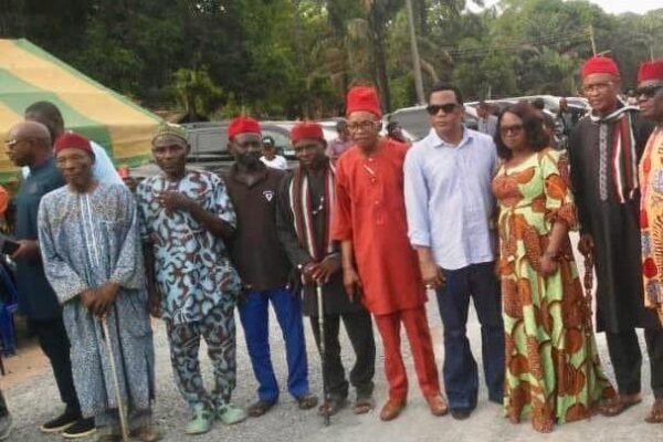 1bb15eda 6119 48bb 96ea 375b2b075c62 Gov. Otu Commences Reconstruction of 24 km Okuku-Mfom Road 50 Years After