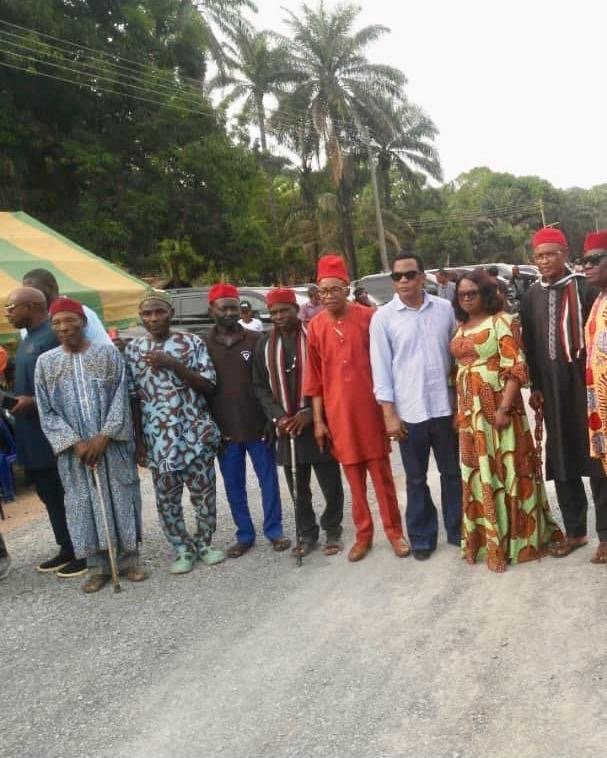 1bb15eda 6119 48bb 96ea 375b2b075c62 Gov. Otu Commences Reconstruction of 24 km Okuku-Mfom Road 50 Years After