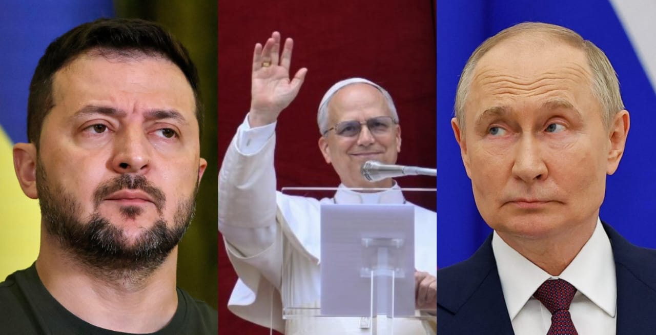 Pope Leo XIV urges Putin to stop war with Ukraine