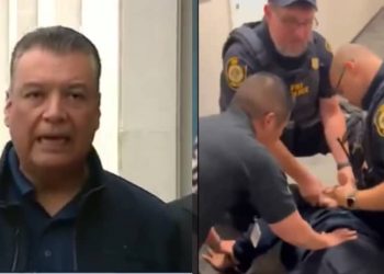 U.S. Senator Padilla in tears following arrest in LA