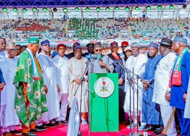 c9b43a07 d175 4574 88ac 4e668c7e0618 Uyo: President Tinubu Receives Gov. Umo Eno Into APC