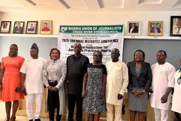 1722bee1 d67d 4f67 86d4 f68c632978c1 Archibong Bassey Re-Elected as NUJ Chairman in Cross River