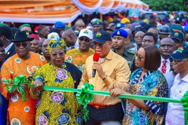 5c9382bc c1a1 4c81 94d2 55a078396817 Governor Eno Reassures on Completion of Inherited Projects, Inaugurates 10.4km Idoro - Ukpom Abak Road