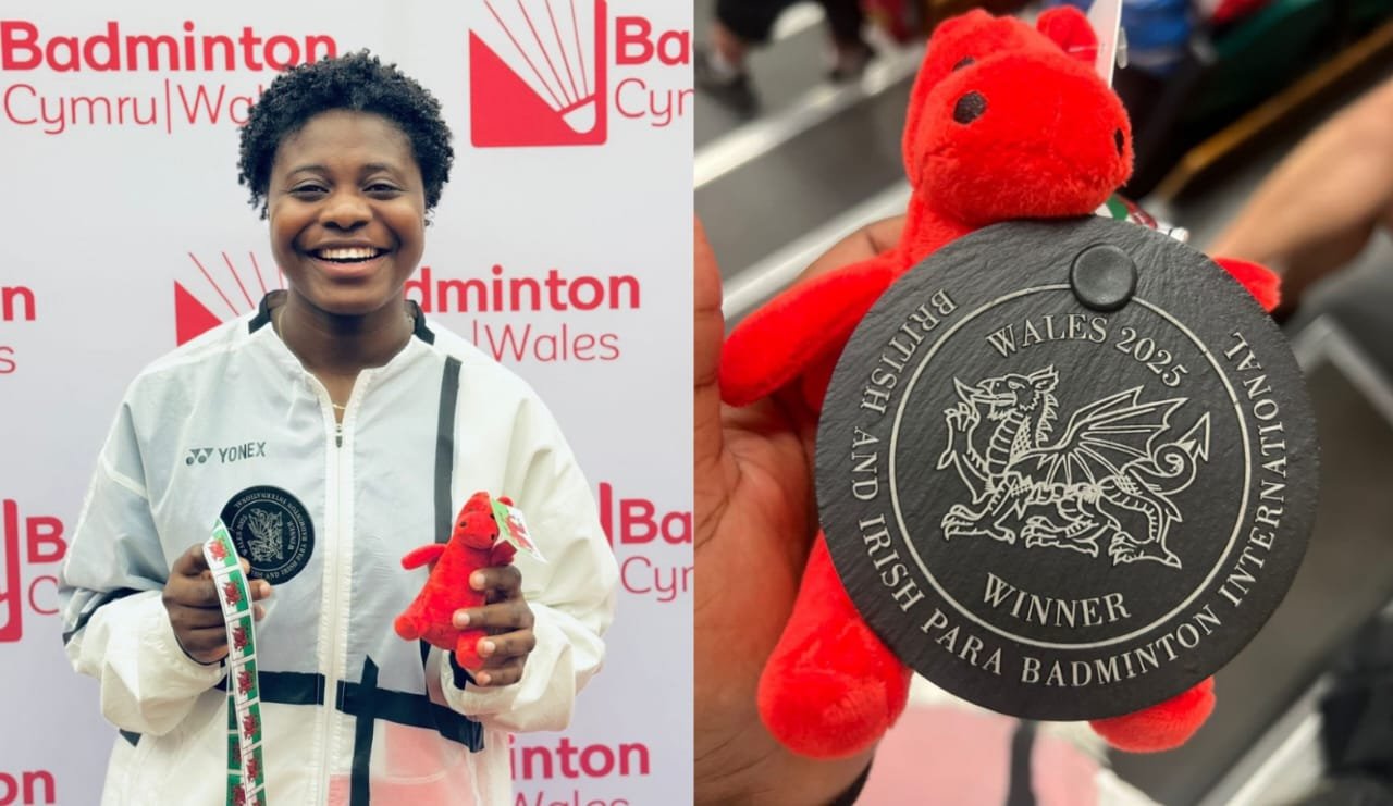 Eniola Bolaji Para Badminton women’s SL3 title 2025