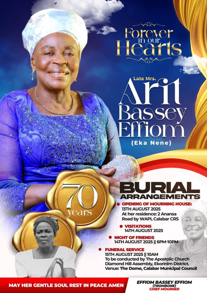 Highlife musician Effiom Trombone to lay mother to rest August