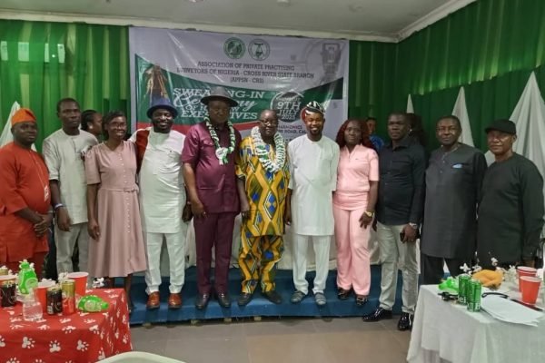association of private practising surveyors appsn Private Practising Surveyors inaugurate new EXCO in Cross River