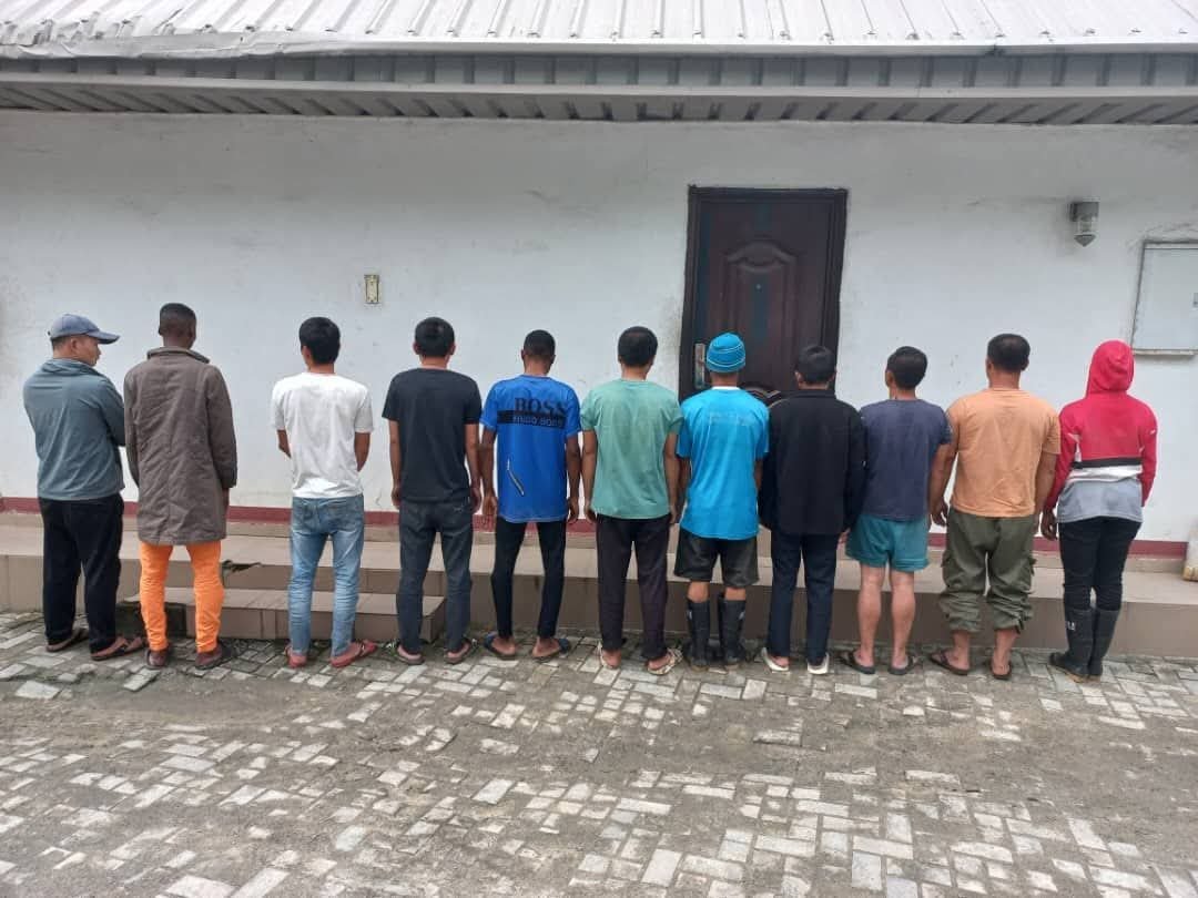 EFCC arrests 11 suspected illegal miners in Akwa Ibom