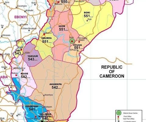 cross river map FGN committee submits report to RMAFC, lists Cross River as oil-producing state