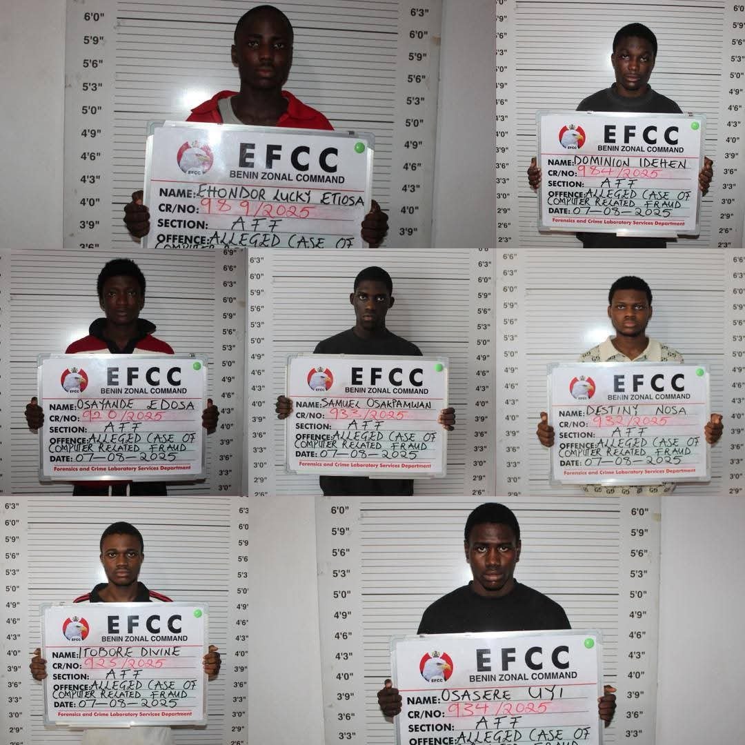 Court jails 15 Yahoo Boys in Benin