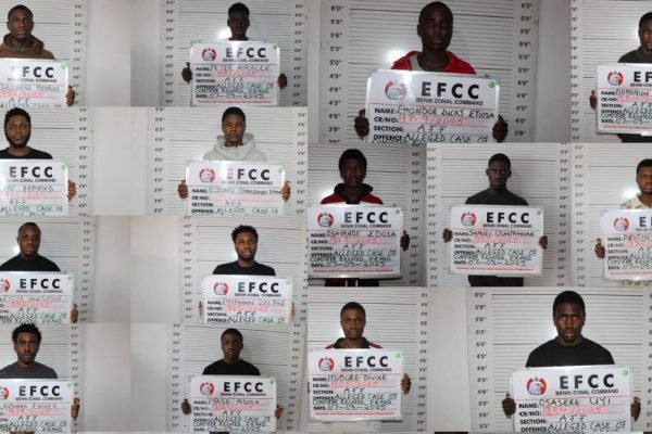Court jails 15 Yahoo Boys in Benin