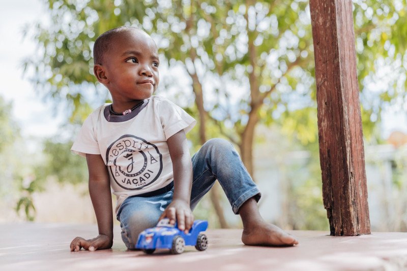 3-year-old Armane Madagascar boy now smiles without shame