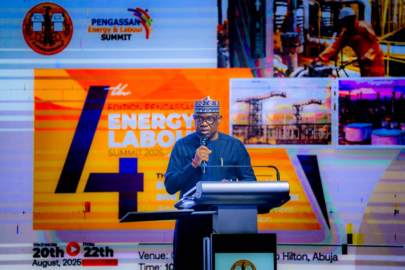 NNPC’s new business model hinged on value creation, Group Chief Executive Officer Bashir Bayo Ojulari, Building Resilient Oil and Gas Sector, Petroleum Industry Act (PIA) and 2025 Petroleum & Natural Gas Senior Staff Association of Nigeria (PENGASSAN) Energy and Labour Summit (PEALS 2025)