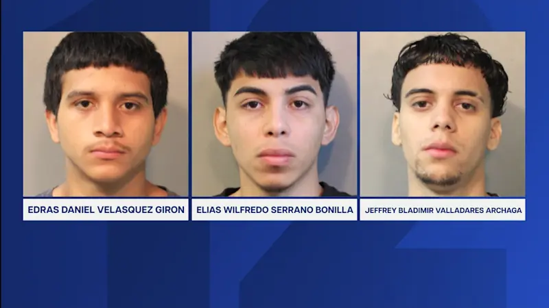 5 suspected MS-13 gang members indicted in Nassau County attacks - Elias Bonilla, Edras Giron, Jeffrey Archaga, Pedro Velasquez, and Kelvin Martinez