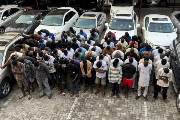 EFCC raids Obasanjo’s hotel, arrests 93 alleged Yahoo Boys
