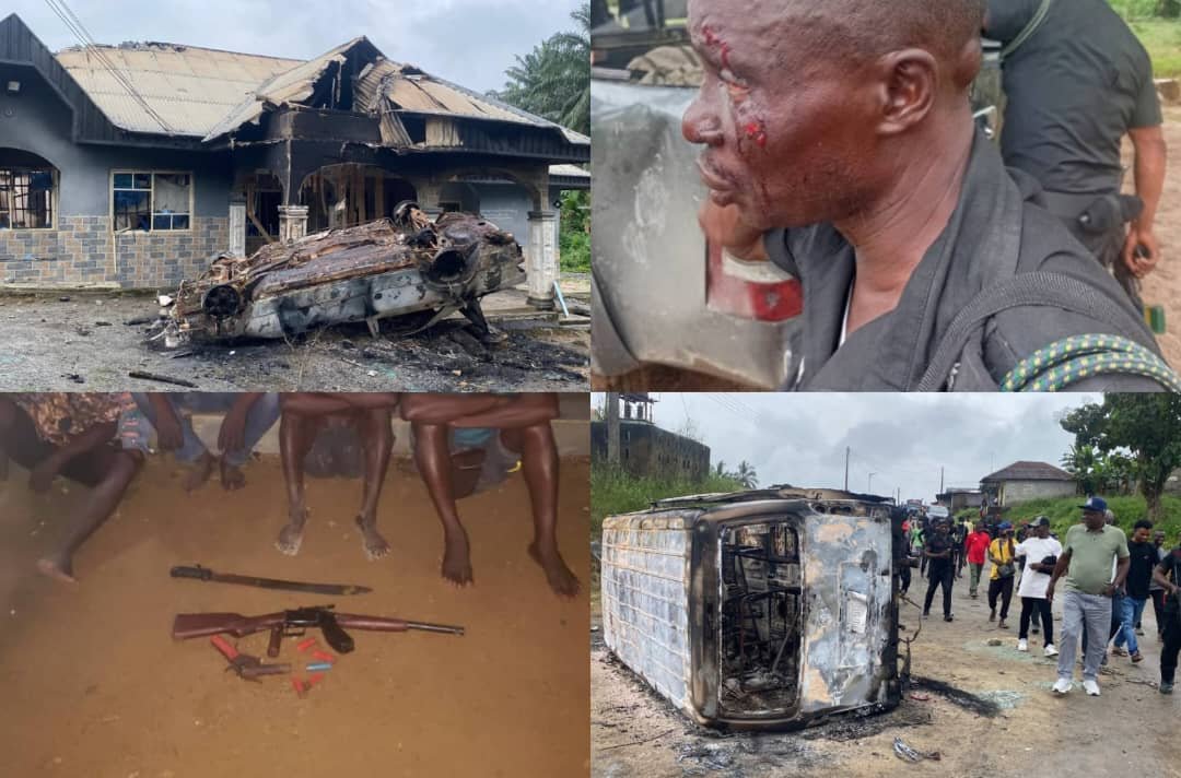 Several police officers injured in quarry site in Cross River, leading to the death of one person at Akamkpa Quarry in Obung Community.