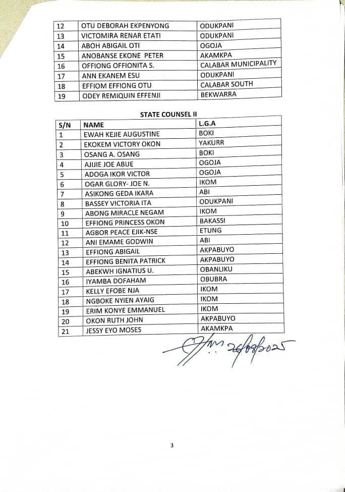 Full List: Cross River shortlists Legal Officers for employment