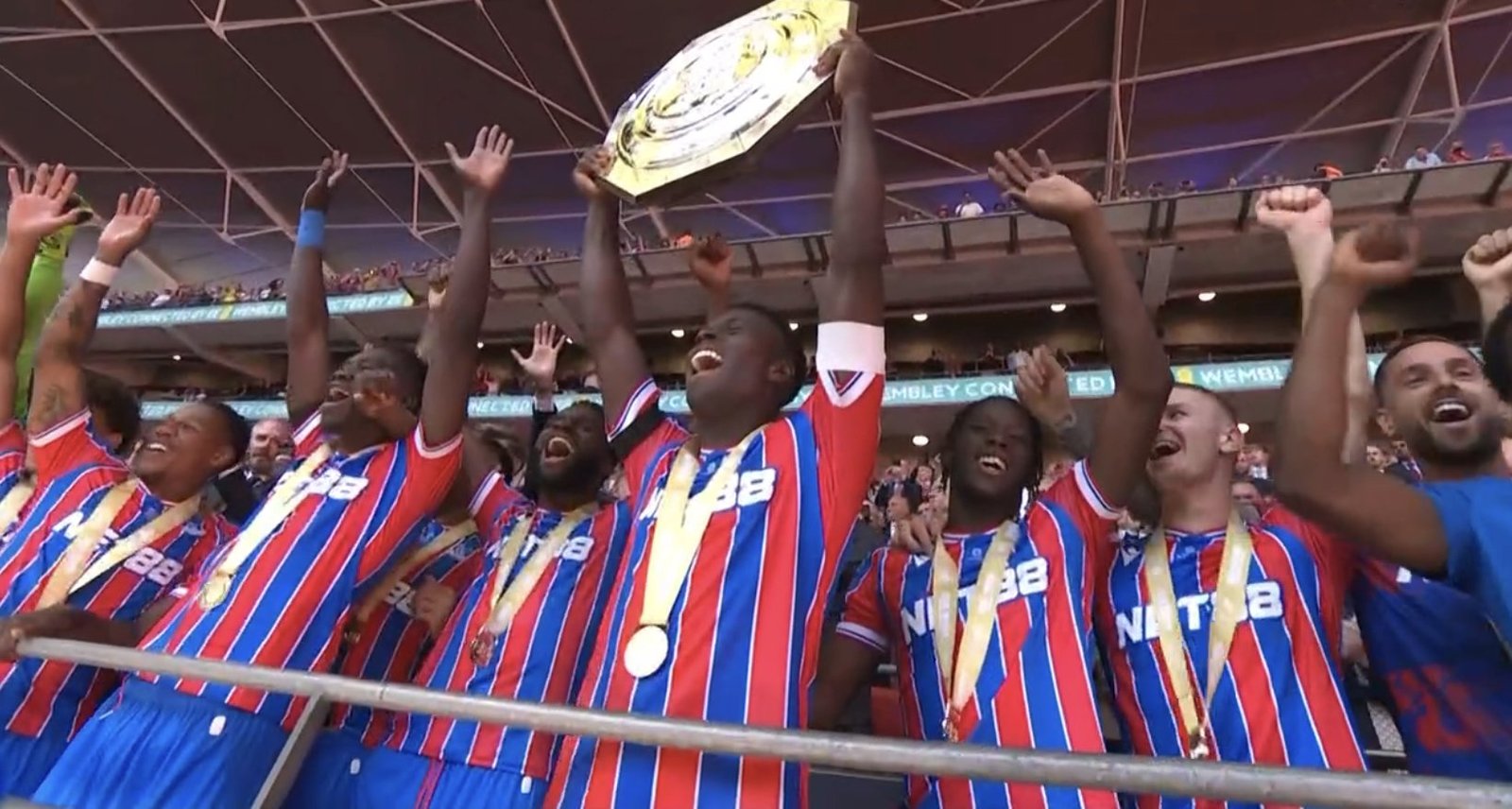Crystal Palace defeat Liverpool to lift first-ever FA Community Shield