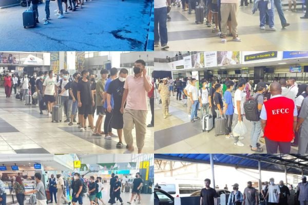 EFCC, NIS repatriate 51 foreign nationals jailed for cyber-terrorism, internet fraud